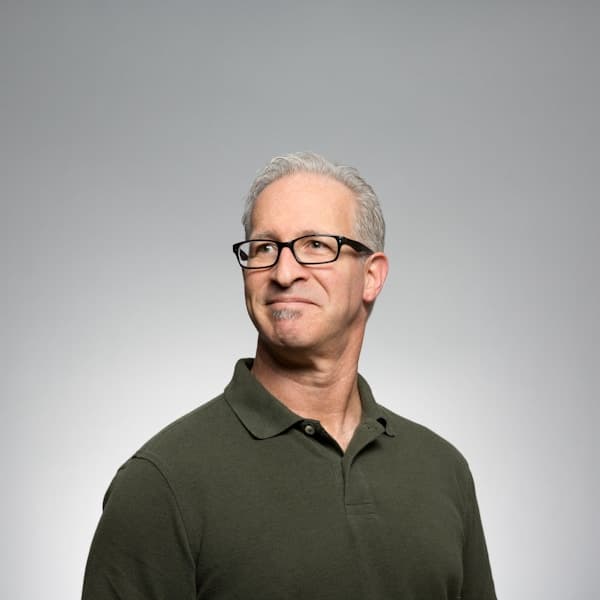 Man with beautiful, healthy hair