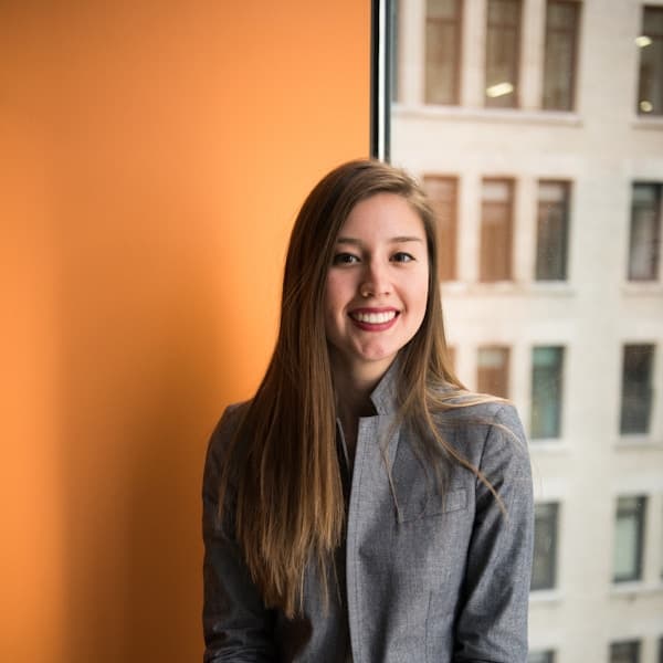 Person with positive transformation