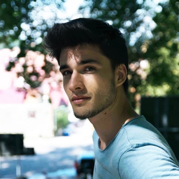 Person feeling confident and healthy